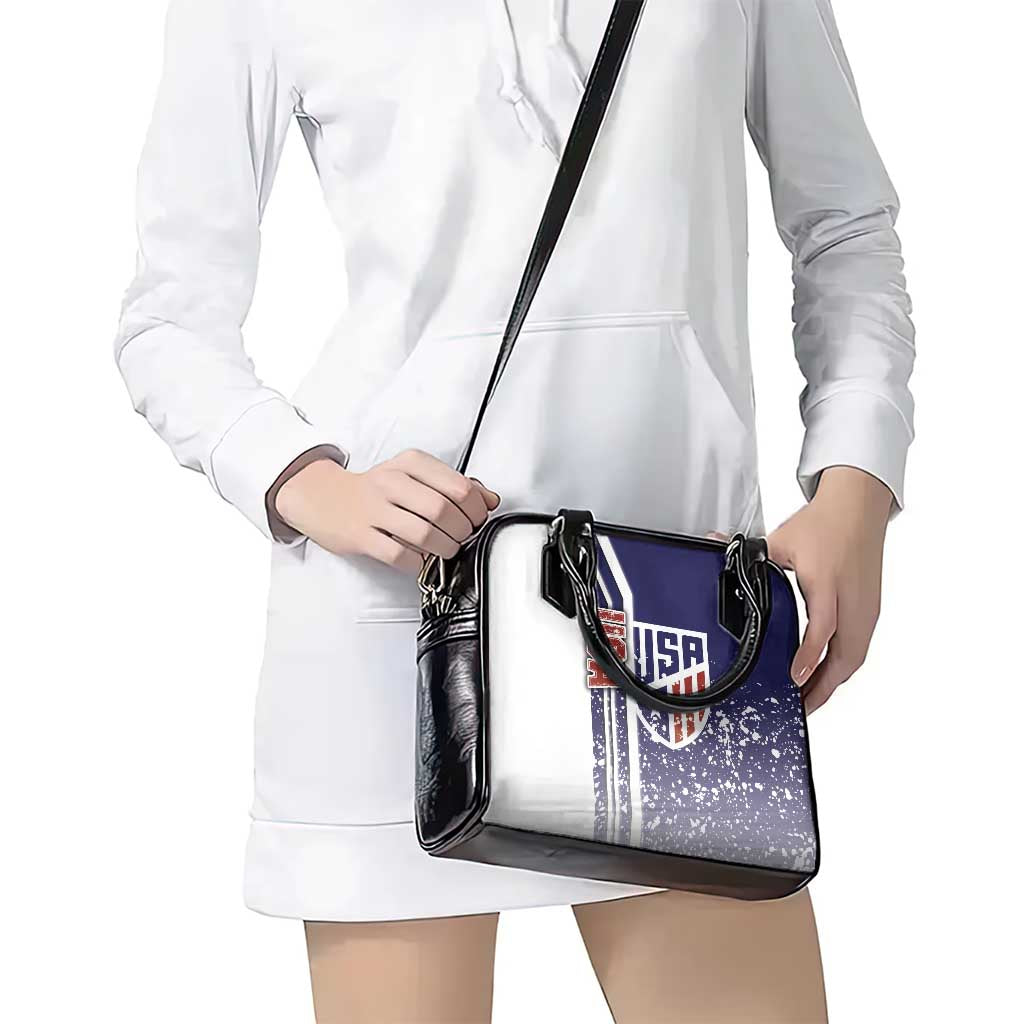 USA Soccer Shoulder Handbag The Stars and Stripes Football - Road To Champion - Wonder Print Shop