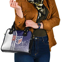 USA Soccer Shoulder Handbag The Stars and Stripes Football - Road To Champion - Wonder Print Shop