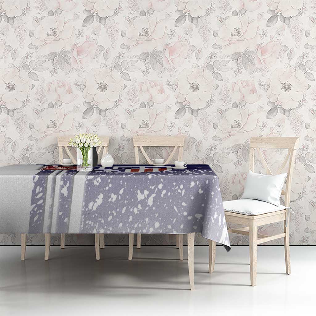 USA Soccer Tablecloth The Stars and Stripes Football - Road To Champion - Wonder Print Shop