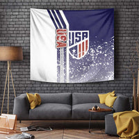 USA Soccer Tapestry The Stars and Stripes Football - Road To Champion - Wonder Print Shop