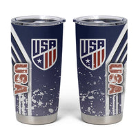 USA Soccer Tumbler Cup The Stars and Stripes Football - Road To Champion