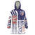 USA Soccer Wearable Blanket Hoodie The Stars and Stripes Football - Road To Champion - Wonder Print Shop