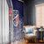 USA Soccer Window Curtain The Stars and Stripes Football - Road To Champion - Wonder Print Shop