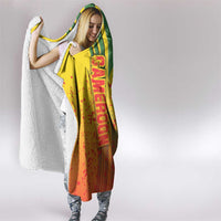 Cameroon Football Hooded Blanket Indomitable Lions Soccer - Road To Champion
