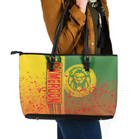 Cameroon Football Leather Tote Bag Indomitable Lions Soccer - Road To Champion