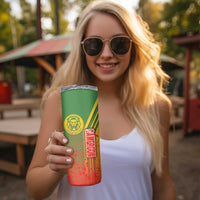 Cameroon Football Skinny Tumbler Indomitable Lions Soccer - Road To Champion
