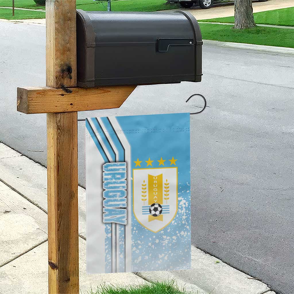 Uruguay Football Garden Flag Sky Blue Soccer - Road To Champion