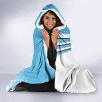 Uruguay Football Hooded Blanket Sky Blue Soccer - Road To Champion