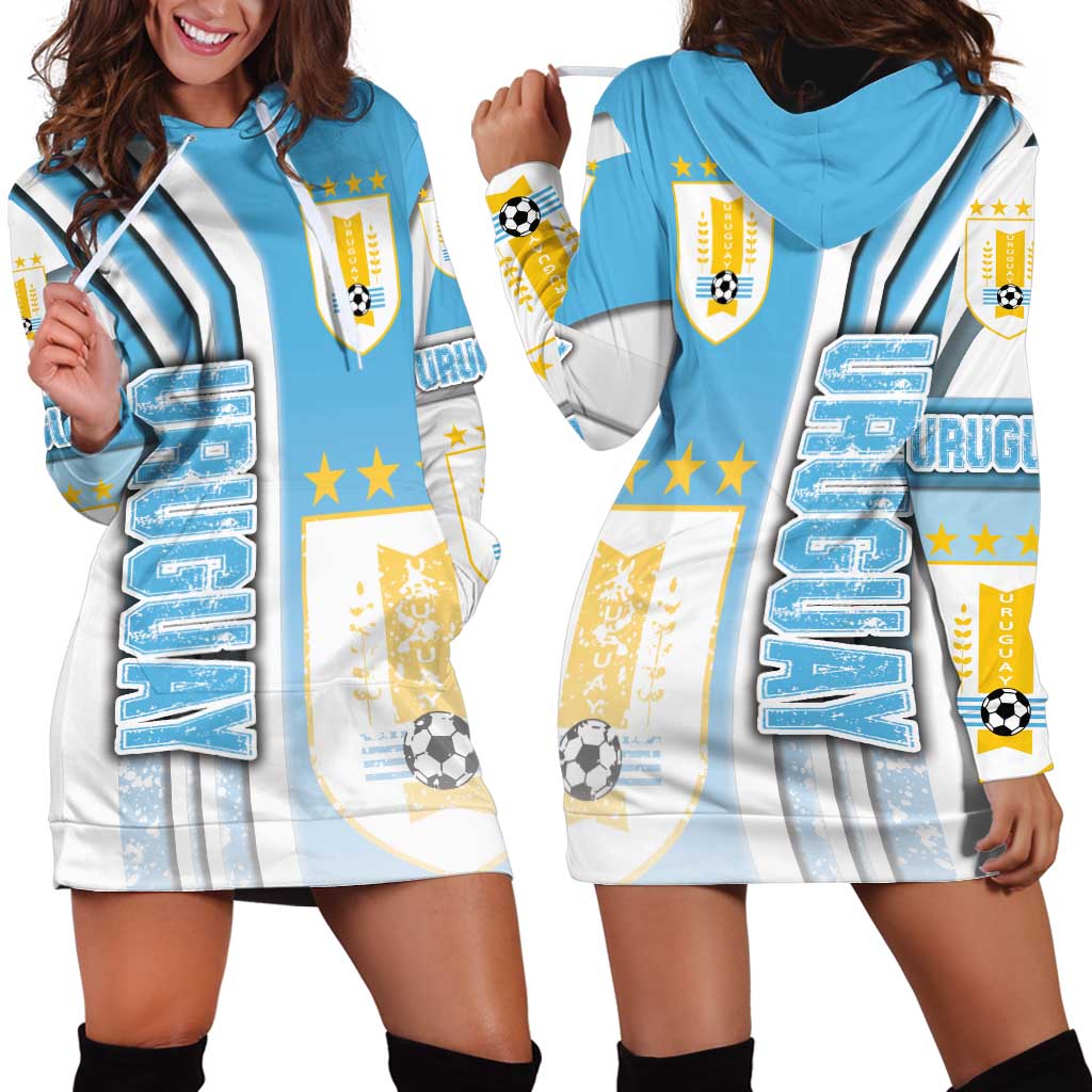 Uruguay Football Hoodie Dress Sky Blue Soccer - Road To Champion
