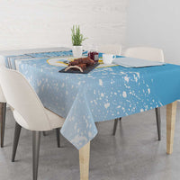 Uruguay Football Tablecloth Sky Blue Soccer - Road To Champion - Wonder Print Shop