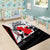 Canada Hockey Area Rug Maple Leaf Sport Style