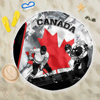Canada Hockey Beach Blanket Maple Leaf Sport Style