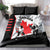 Canada Hockey Bedding Set Maple Leaf Sport Style