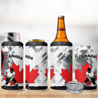 Canada Hockey 4 in 1 Can Cooler Tumbler Maple Leaf Sport Style