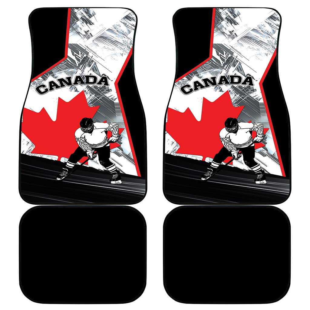 Canada Hockey Car Mats Maple Leaf Sport Style