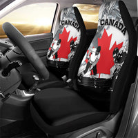 Canada Hockey Car Seat Cover Maple Leaf Sport Style