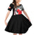 Canada Hockey Family Matching Off Shoulder Short Dress and Hawaiian Shirt Maple Leaf Sport Style