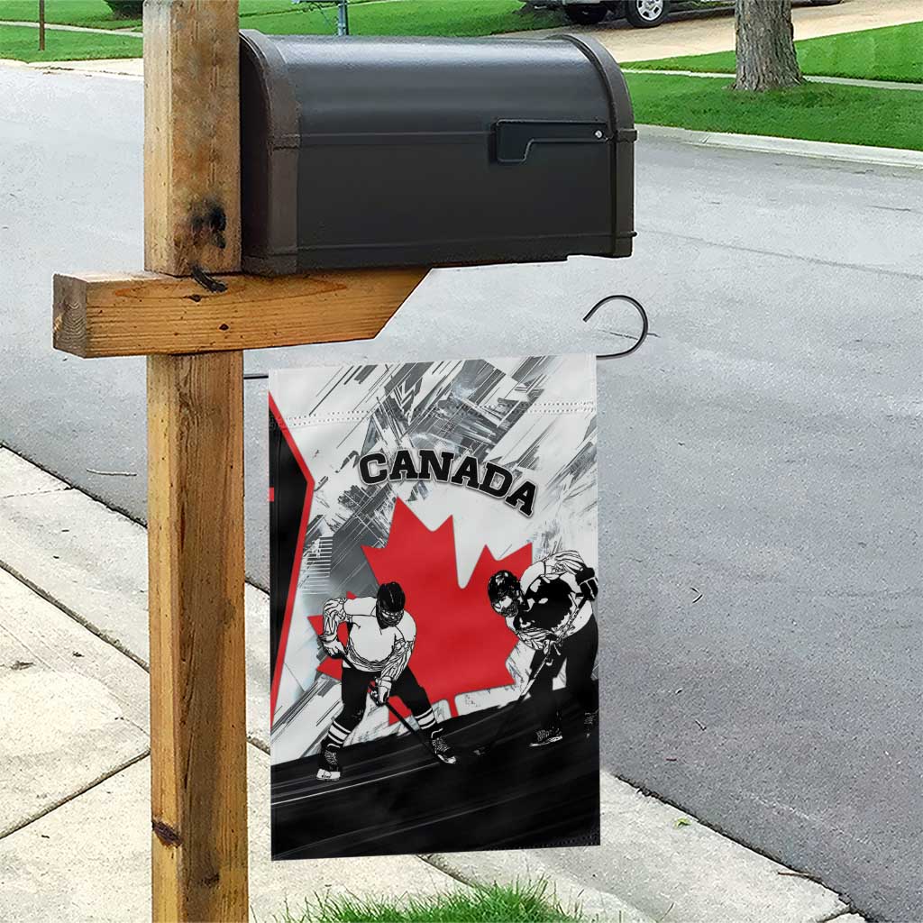 Canada Hockey Garden Flag Maple Leaf Sport Style