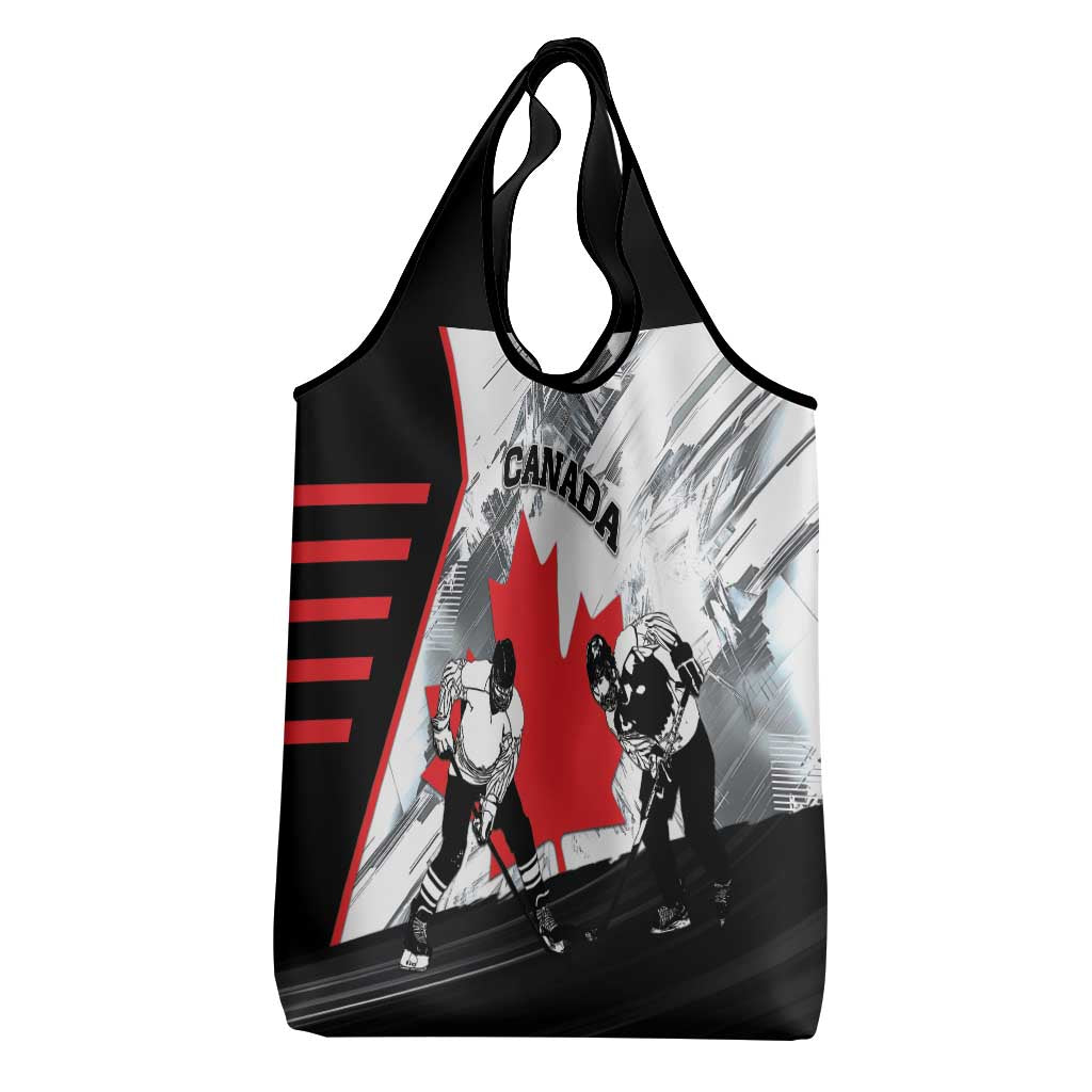 Canada Hockey Grocery Bag Maple Leaf Sport Style