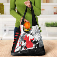 Canada Hockey Grocery Bag Maple Leaf Sport Style