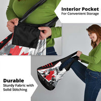 Canada Hockey Grocery Bag Maple Leaf Sport Style