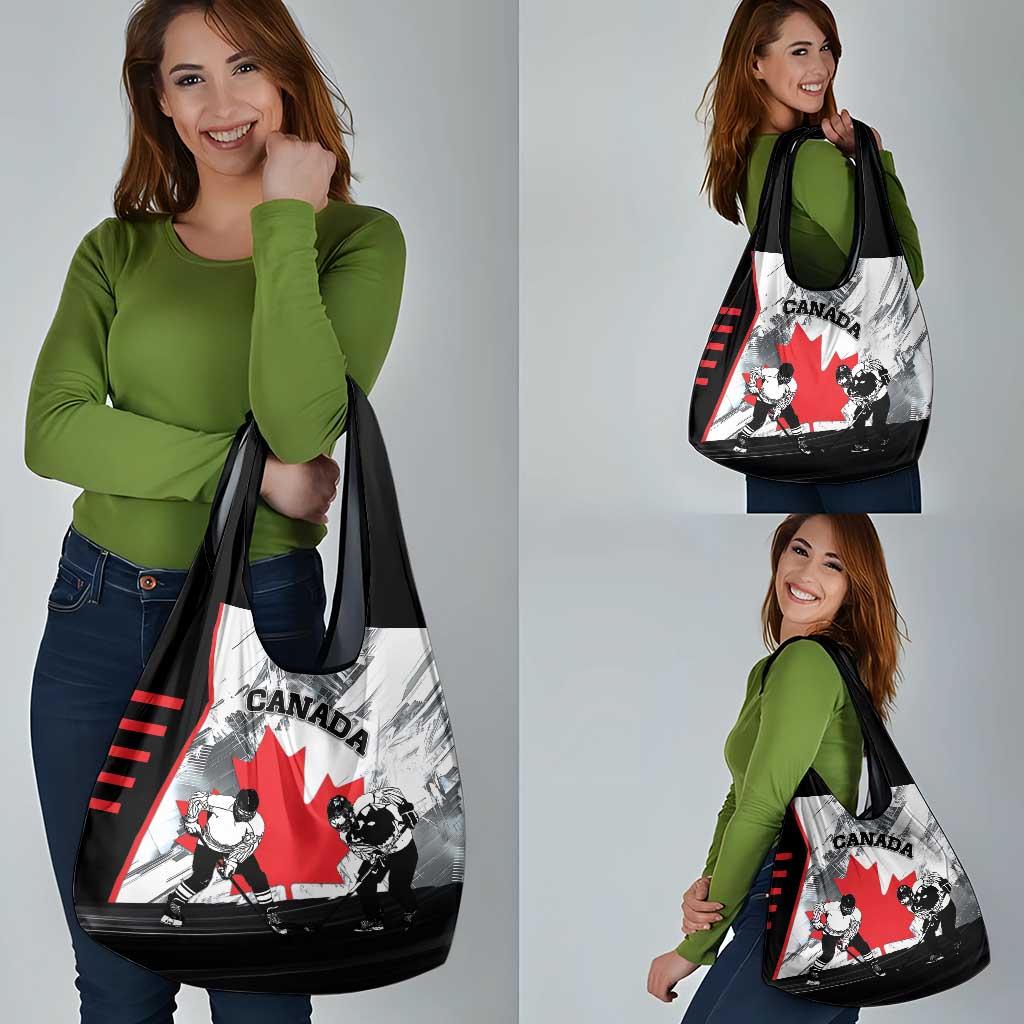 Canada Hockey Grocery Bag Maple Leaf Sport Style