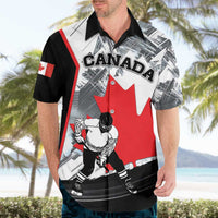 Canada Hockey Hawaiian Shirt Maple Leaf Sport Style