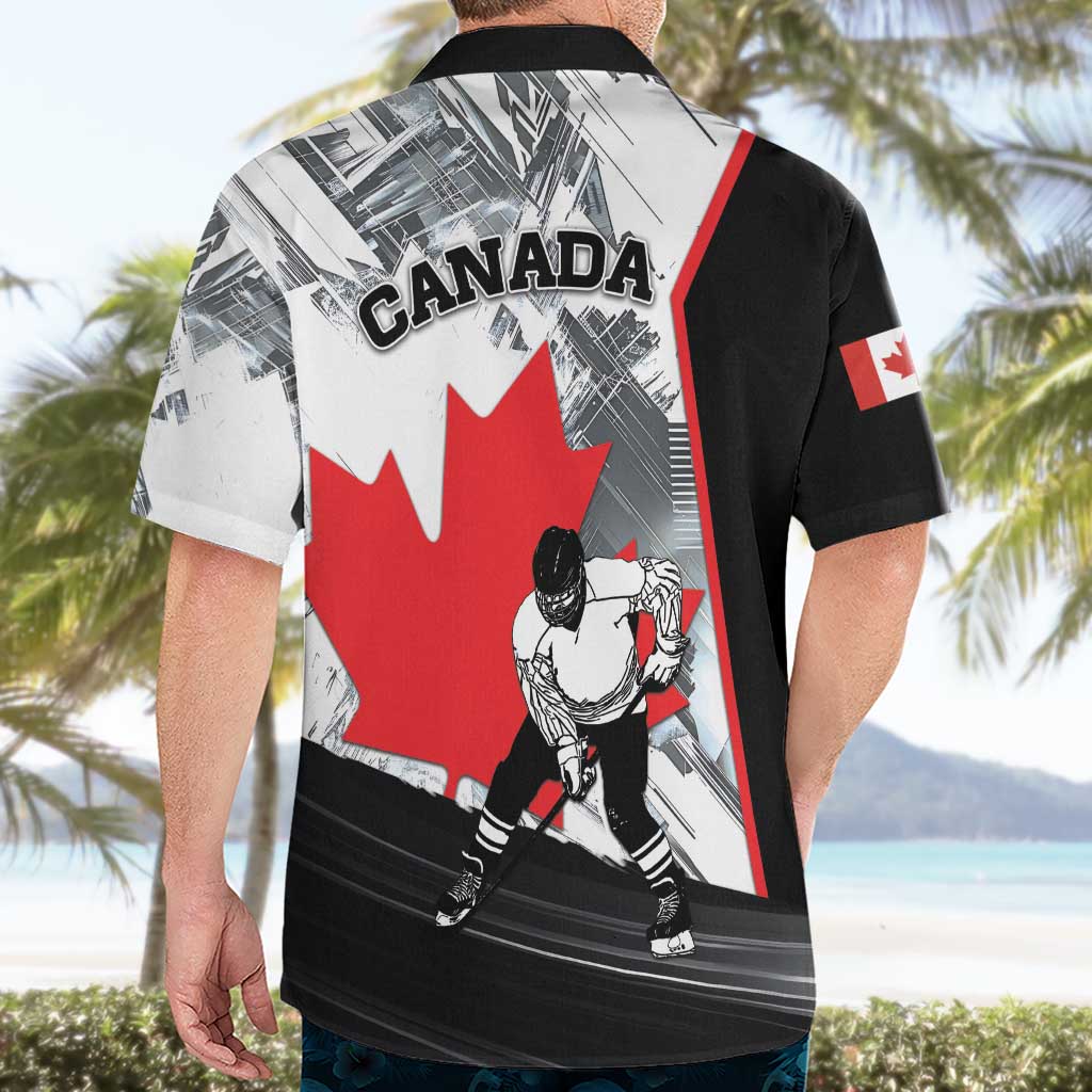 Canada Hockey Hawaiian Shirt Maple Leaf Sport Style