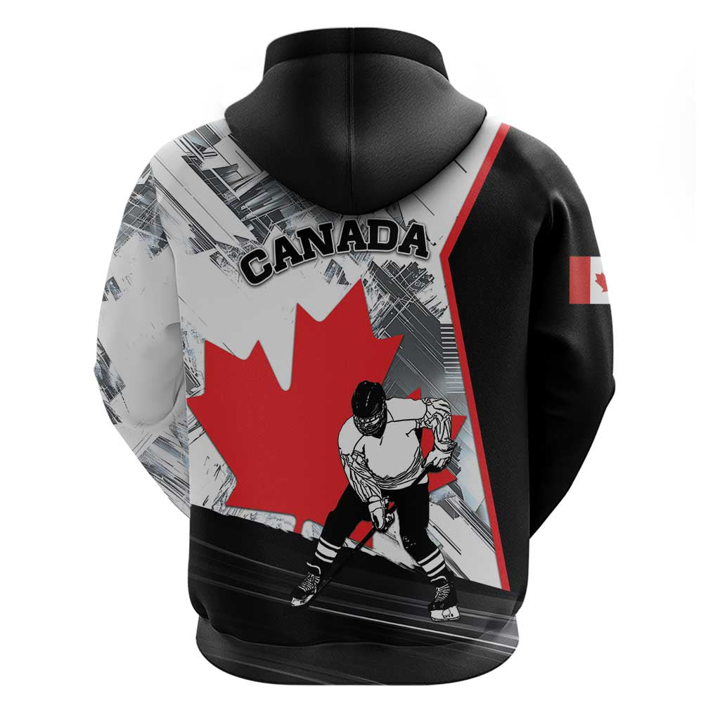 Canada Hockey Hoodie Maple Leaf Sport Style