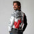 Canada Hockey Long Sleeve Polo Shirt Maple Leaf Sport Style