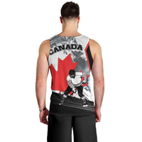 Canada Hockey Men Tank Top Maple Leaf Sport Style