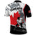 Canada Hockey Polo Shirt Maple Leaf Sport Style