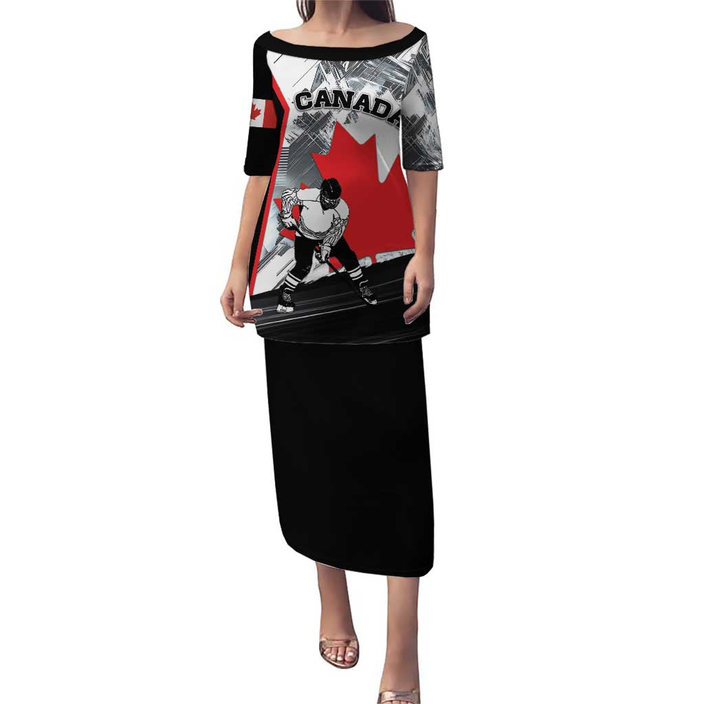 Canada Hockey Puletasi Maple Leaf Sport Style