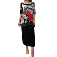 Canada Hockey Puletasi Maple Leaf Sport Style