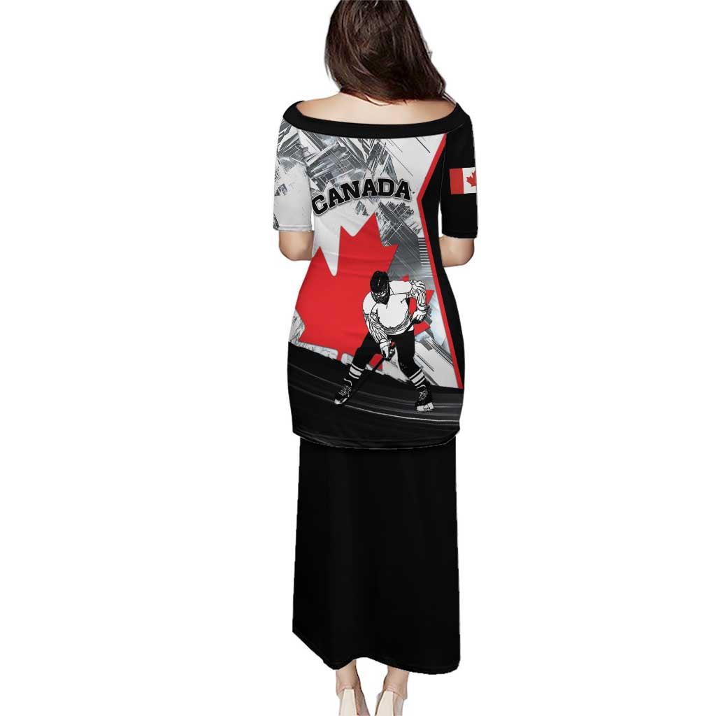 Canada Hockey Puletasi Maple Leaf Sport Style