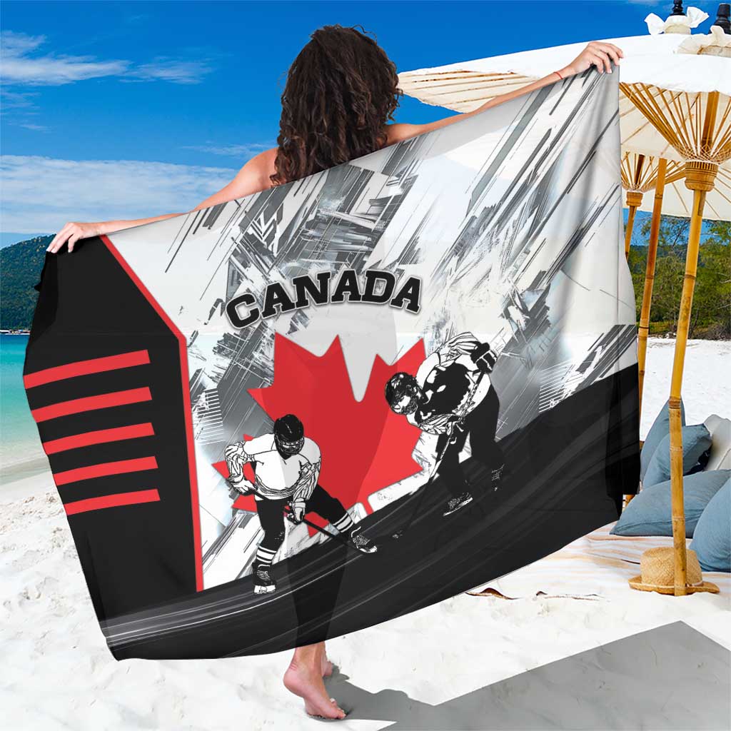 Canada Hockey Sarong Maple Leaf Sport Style
