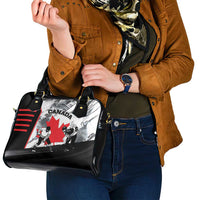 Canada Hockey Shoulder Handbag Maple Leaf Sport Style