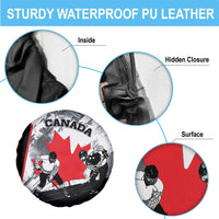 Canada Hockey Spare Tire Cover Maple Leaf Sport Style