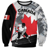 Canada Hockey Sweatshirt Maple Leaf Sport Style