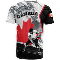 Canada Hockey T Shirt Maple Leaf Sport Style