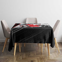 Canada Hockey Tablecloth Maple Leaf Sport Style