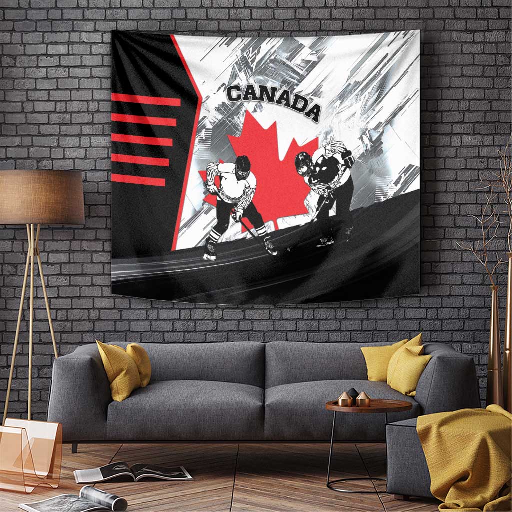 Canada Hockey Tapestry Maple Leaf Sport Style