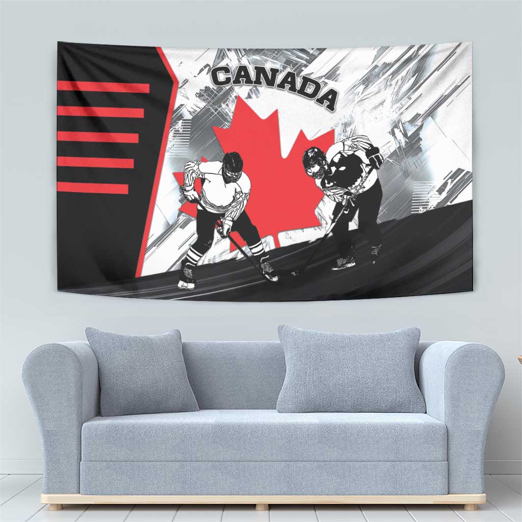 Canada Hockey Tapestry Maple Leaf Sport Style