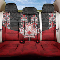 Canada Maple Leaf Back Car Seat Cover Haida Totem Inspired Art