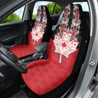 Canada Maple Leaf Car Seat Cover Haida Totem Inspired Art