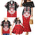 Personalised Canada Maple Leaf Family Matching Mermaid Dress and Hawaiian Shirt Haida Totem Inspired Art