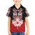 Personalised Canada Maple Leaf Family Matching Summer Maxi Dress and Hawaiian Shirt Haida Totem Inspired Art