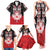Personalised Canada Maple Leaf Family Matching Tank Maxi Dress and Hawaiian Shirt Haida Totem Inspired Art