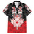 Personalised Canada Maple Leaf Family Matching Tank Maxi Dress and Hawaiian Shirt Haida Totem Inspired Art