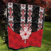 Canada Maple Leaf Quilt Haida Totem Inspired Art